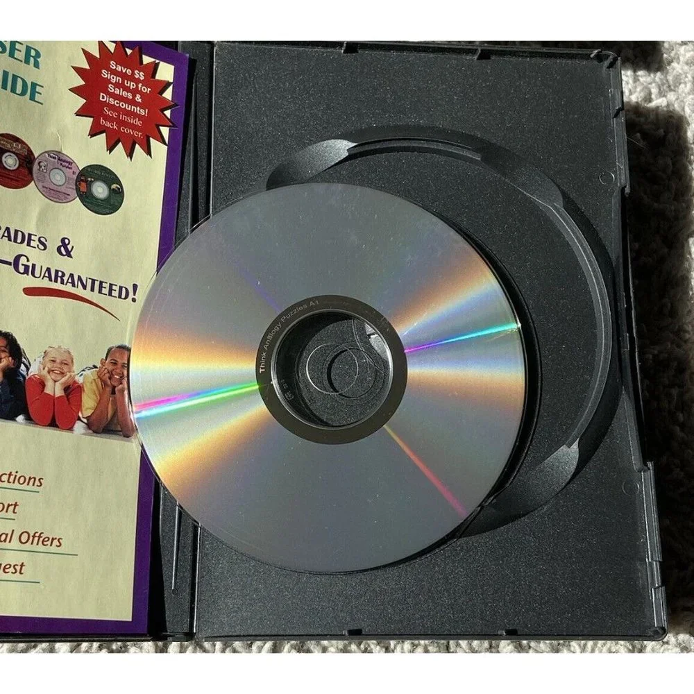 Revenge Of The Riddle Spiders PC CD-ROM Grades PreK-3 Educational Homeschool Fun